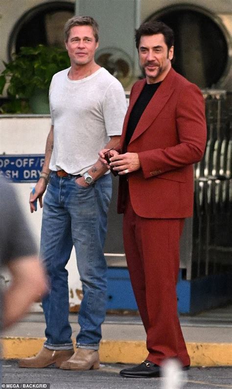 brad pitt in new smyrna beach florida|Brad Pitt and Javier Bardem Show Off Their Style in。